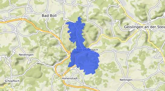 Bodenrichtwertkarte Bad Ditzenbach
